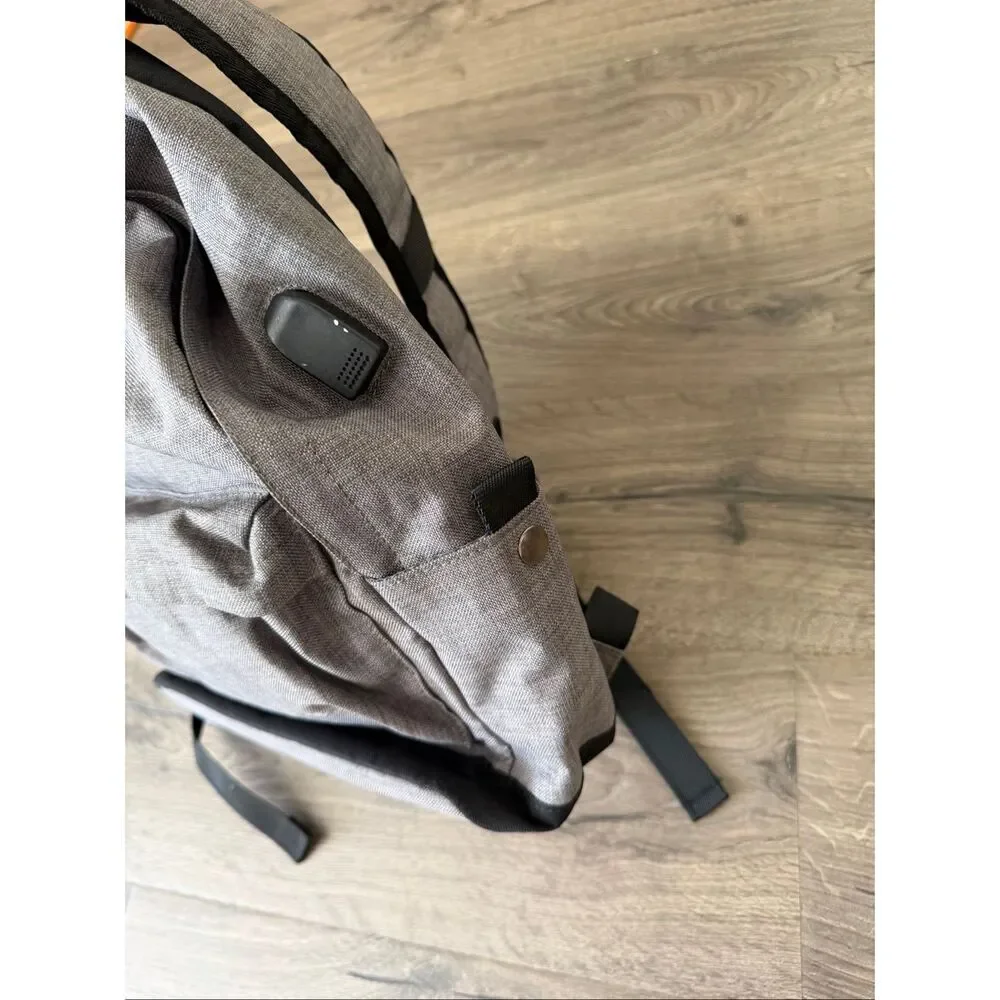 Vancropak Laptop Backpack Unisex Sz L Grey Heather Business Travel School Bag